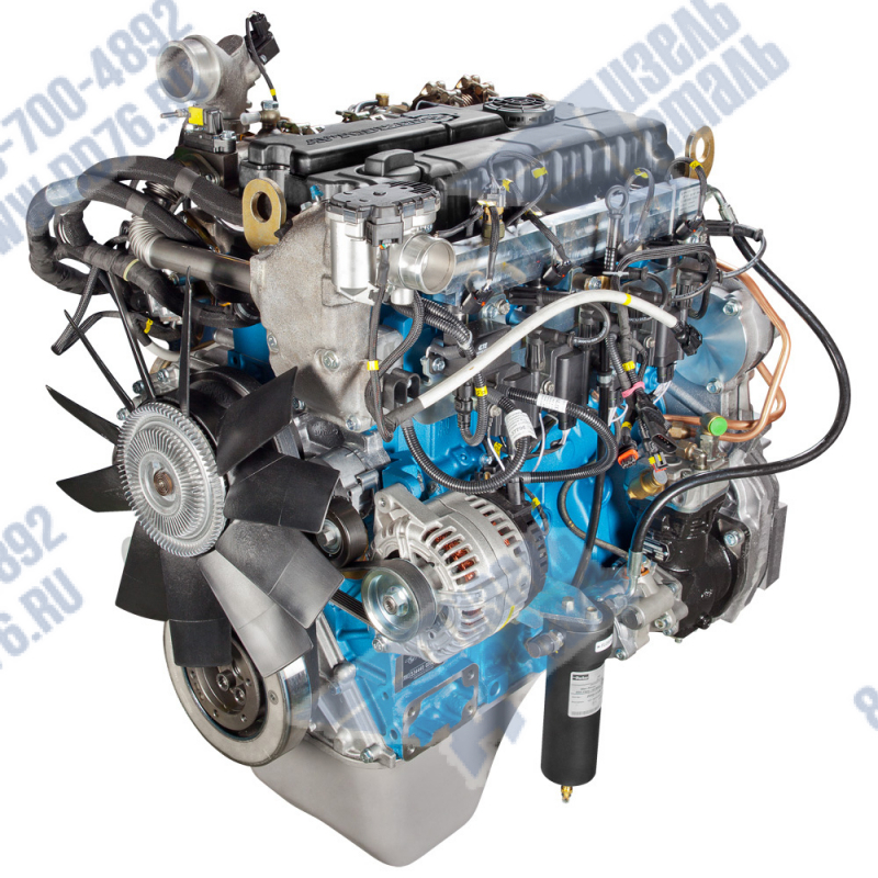 Картинка для Двигатель газовый ЯМЗ-53444-20 CNG со сцеплением